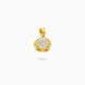 Gold Plated Shimmer AD Pendant