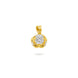 Gold Plated Shimmer AD Pendant