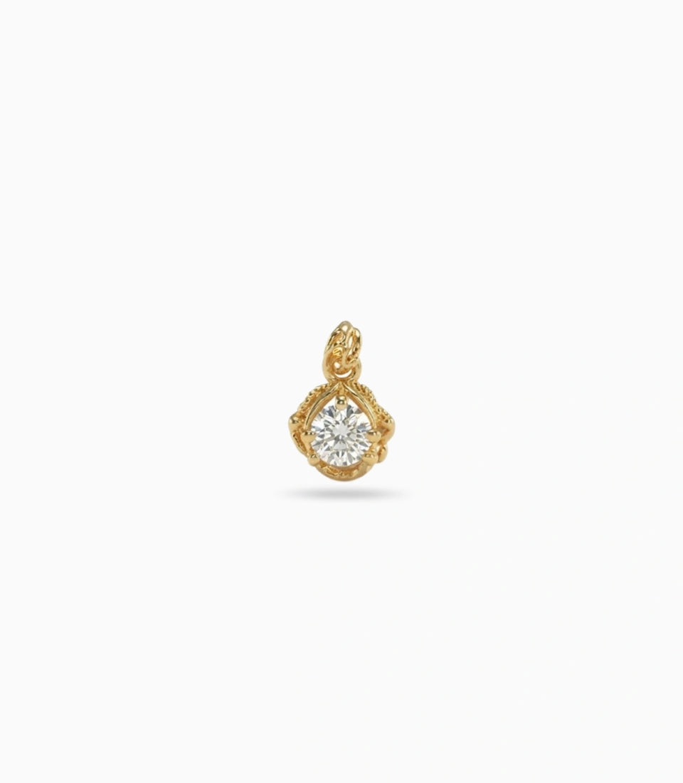 Gold Plated Dazzle AD Pendant