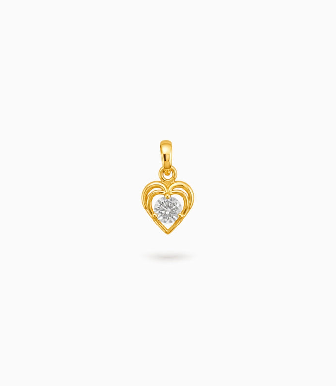 Gold Plated Brilliance AD Pendant