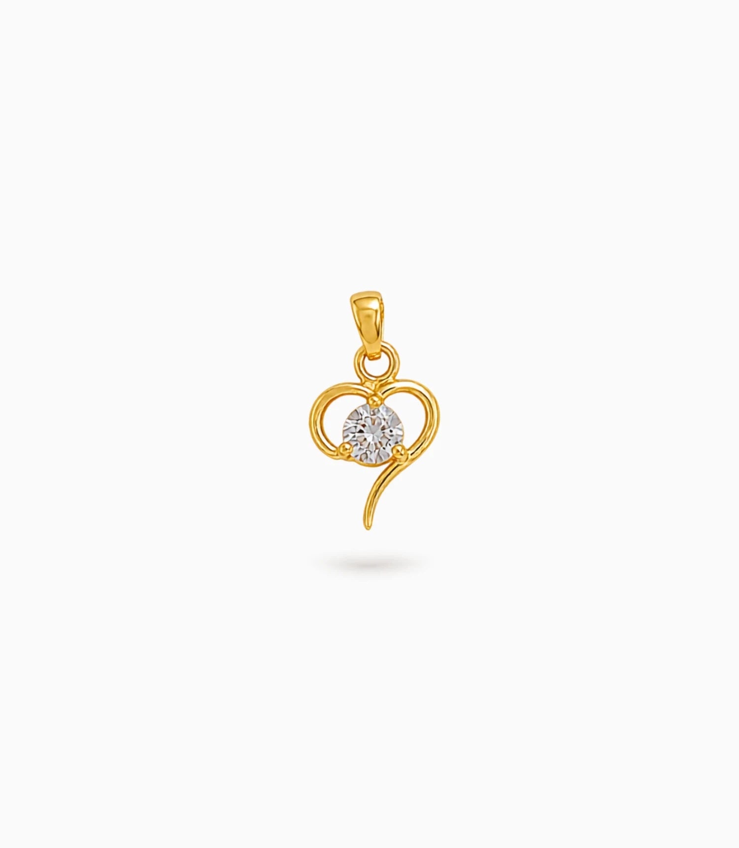 Gold Plated Gleam AD Pendant