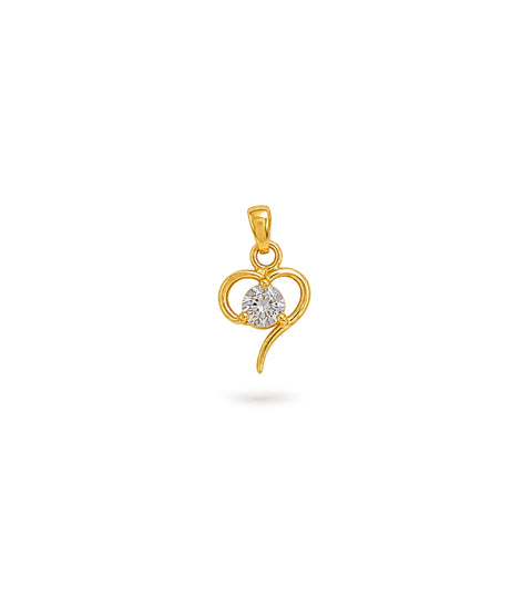 Gold Plated Gleam AD Pendant