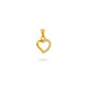 Gold Plated Love Pendant