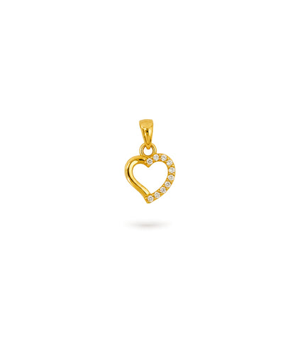 Gold Plated Love Pendant
