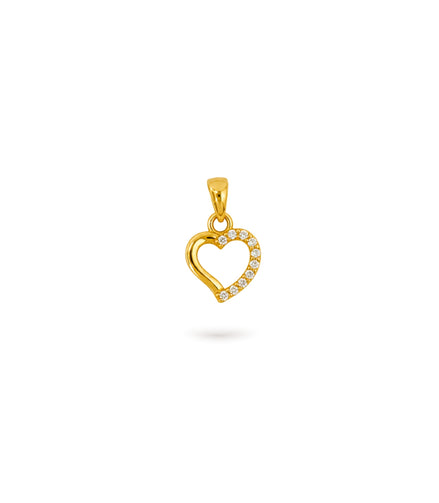 Gold Plated Love Pendant