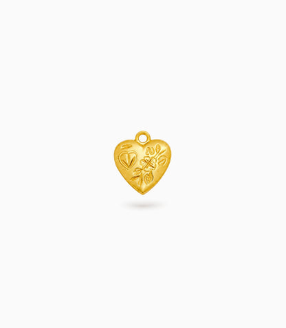 Gold Plated Sweetheart Pendant