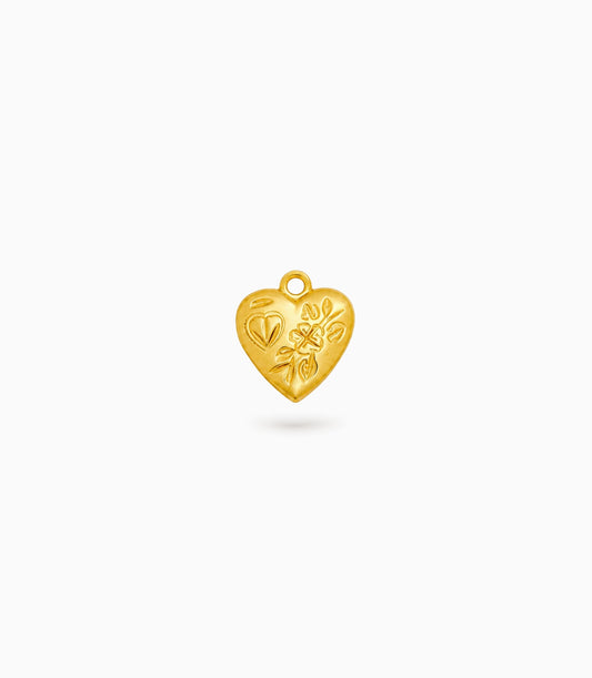 Gold Plated Sweetheart Pendant