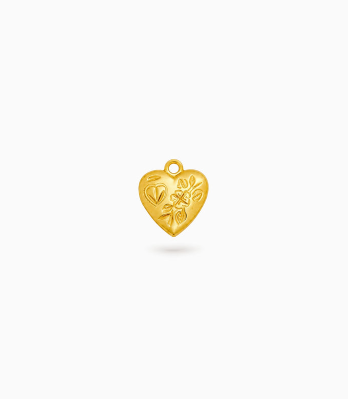 Gold Plated Sweetheart Pendant
