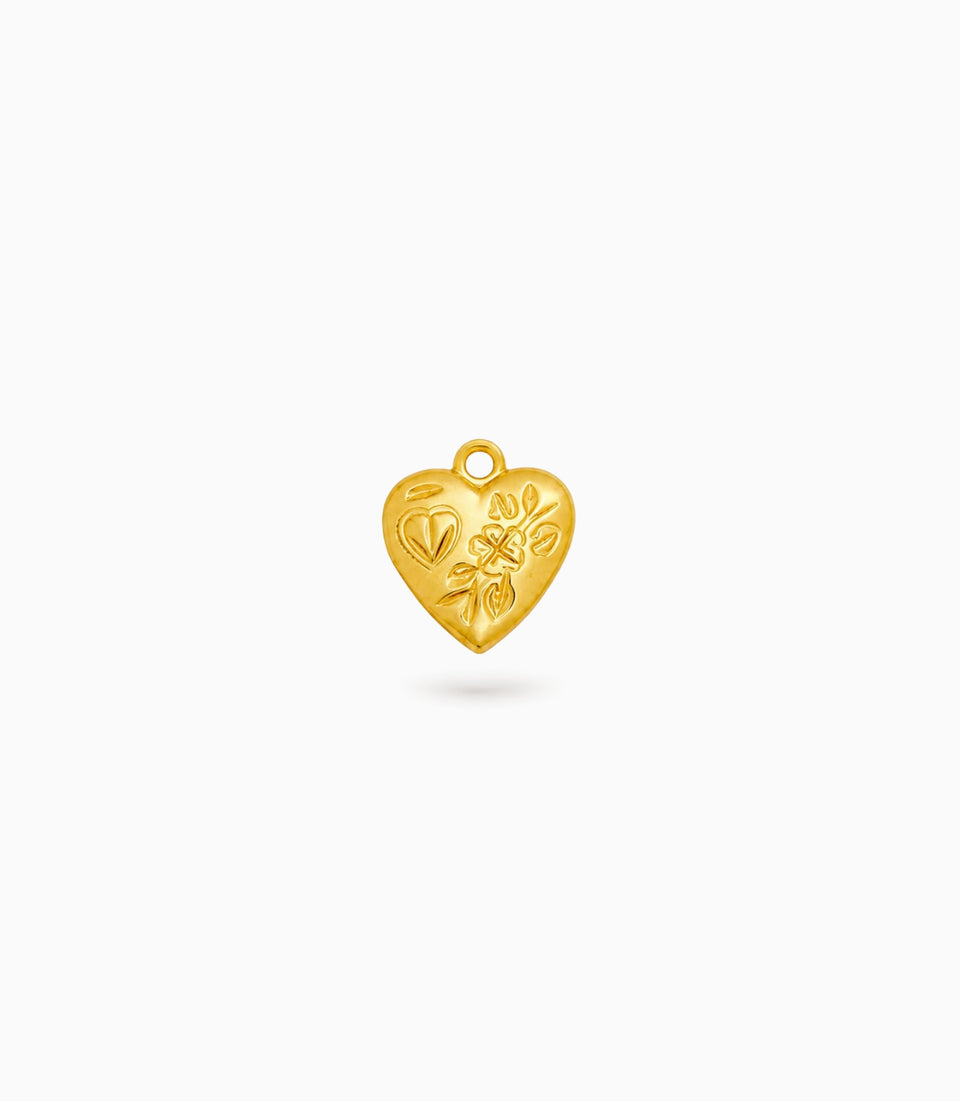 Gold Plated Sweetheart Pendant