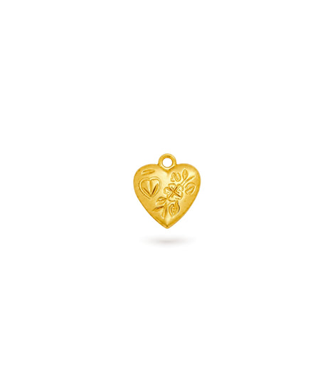 Gold Plated Sweetheart Pendant