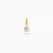 Gold Plated Pear AD Pendant