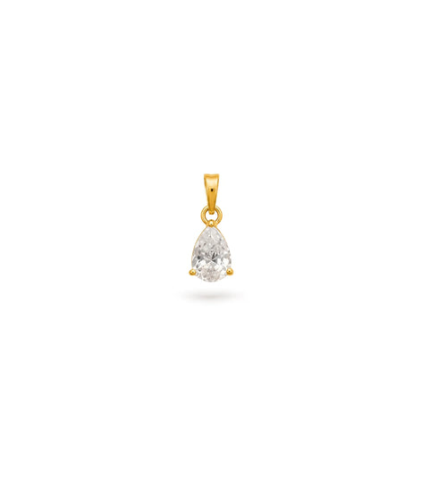 Gold Plated Pear AD Pendant
