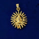 Gold Plated Lord Ganesha Pendant