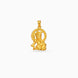 Gold Plated Krishna Pendant