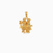 Gold Plated Radhe Krishna Pendant