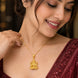 Gold Plated Divine Pendant