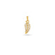 Gold Plated Petal Leaf Pendant