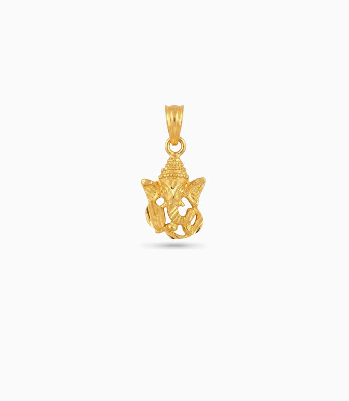 Gold Plated Spiritual Pendant