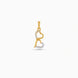 Gold Plated Double Heart AD Pendant