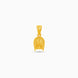 Gold Plated Tiny Faith Pendant