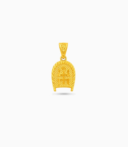 Gold Plated Holy Pendant