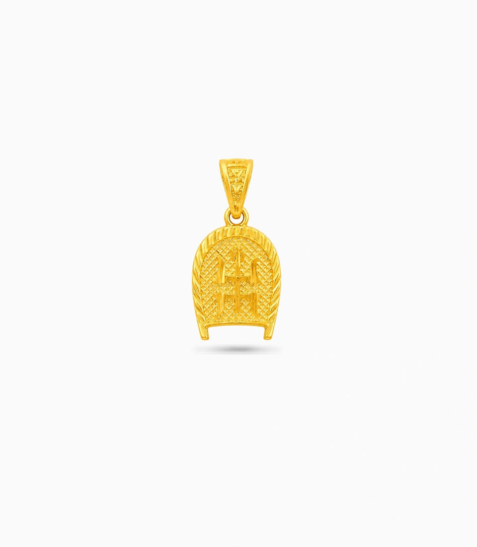 Gold Plated Holy Pendant