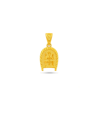 Gold Plated Holy Pendant