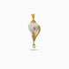 Gold Plated Sankh Pendant