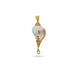 Gold Plated Sankh Pendant