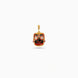 Gold Plated Square Lord Jagannath Pendant