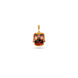 Gold Plated Square Lord Jagannath Pendant