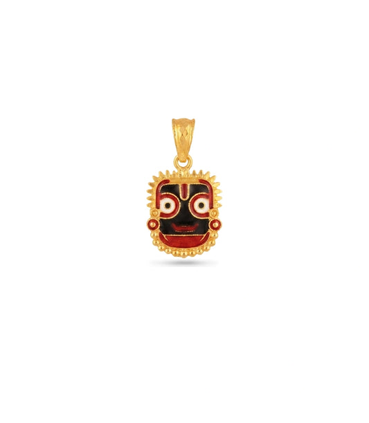 Gold Plated Yatra Pendant