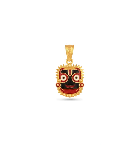 Gold Plated Yatra Pendant