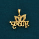 Gold Plated Shree Krishna Pendant