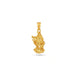 Gold Plated Radha Krishna Faith Pendant