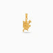 Gold Plated Hanuman Divine Pendant