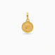 Gold Plated Coin Pendant