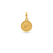 Gold Plated Coin Pendant