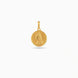 Gold Plated Coin Motif Pendant