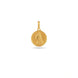 Gold Plated Coin Motif Pendant