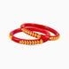 Gold Plated Classic Pola Bangle Set