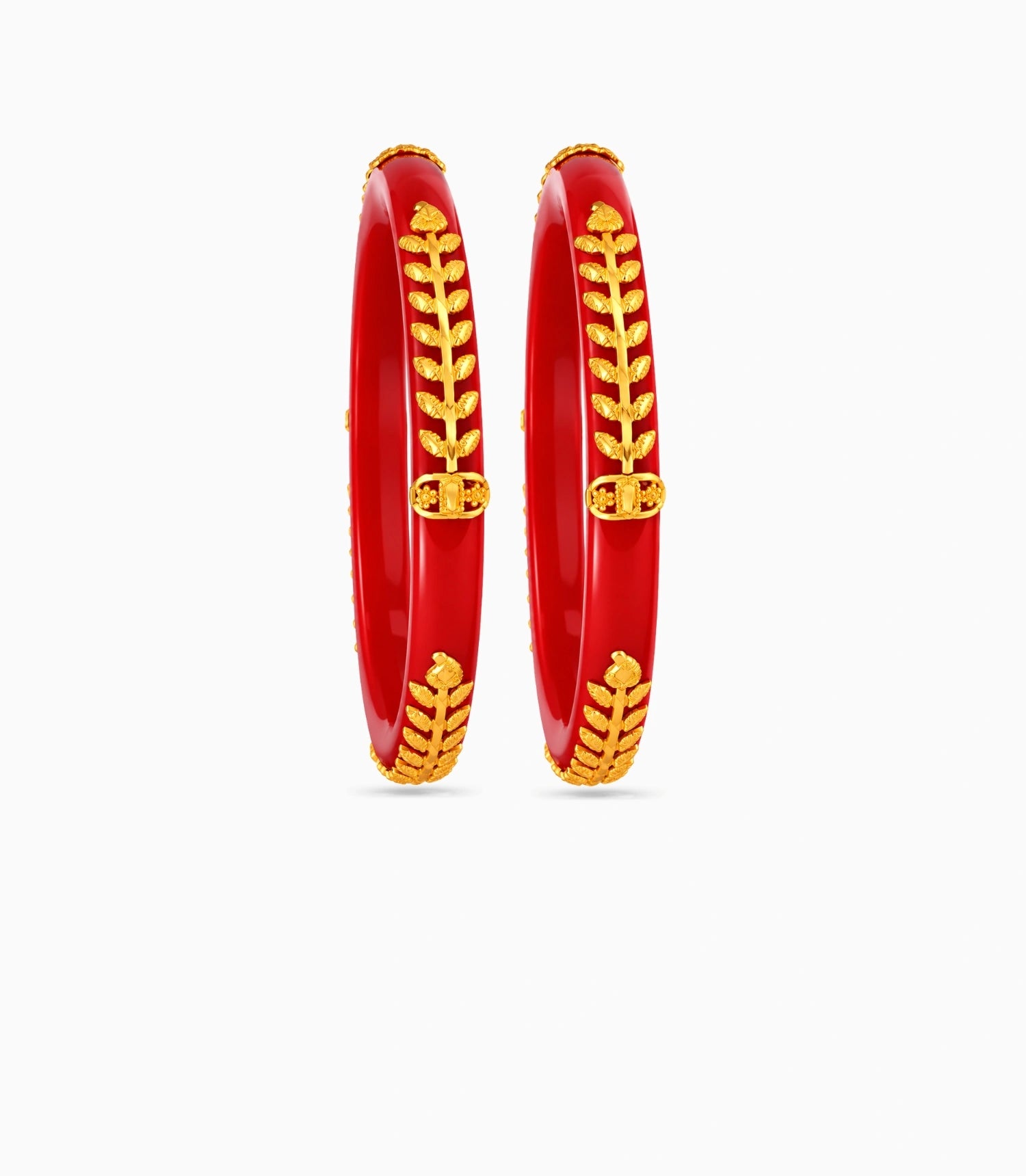 Gold Plated Classic Pola Bangle Set