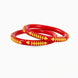 Gold Plated Sacred Pola Bangle Set