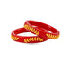 Gold Plated Ceremonial Pola Bangle Set