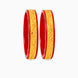 Gold Plated Premium Pola Bangle Set