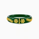 Gold Plated Green Exclusive Pola Single Bangle