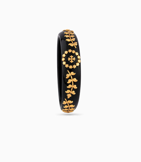 Gold Plated Signature Pola Single Bangle