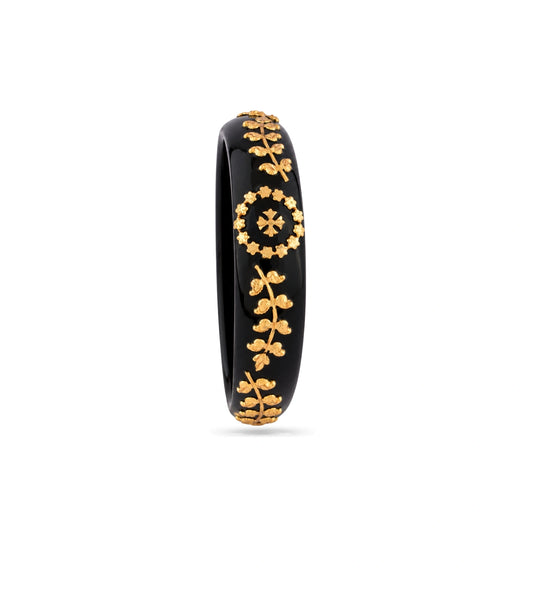 Gold Plated Signature Pola Single Bangle
