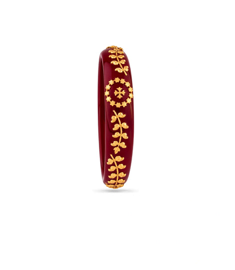 Gold Plated Elite Pola Single Bangle