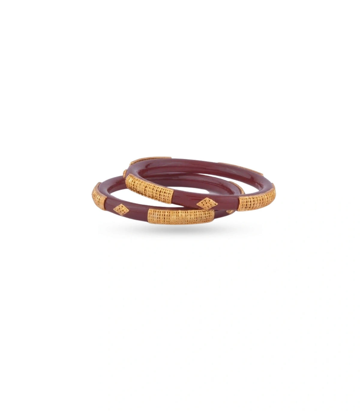 Gold Plated Classy Pola Bangle Set